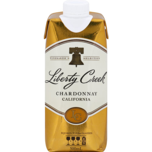 Liberty Creek Chardonnay, California