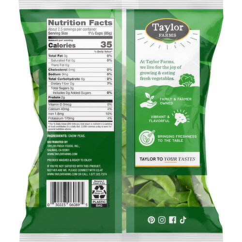 Taylor Farms Snow Peas