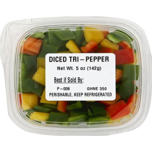 Diced Tri Peppers 5 oz