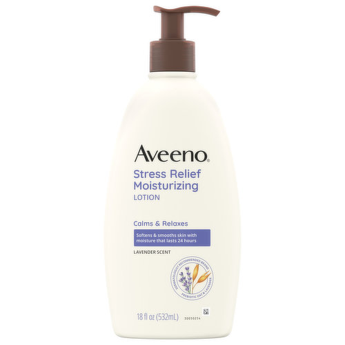 Aveeno Lotion, Stress Relief, Moisturizing, Lavender Scented