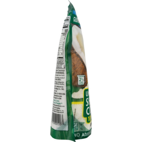 Let's Do Organic Shredded Coconut, Unsweetened