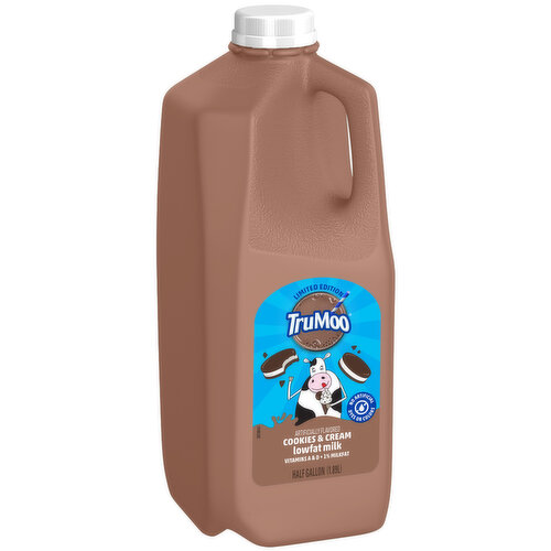 TruMoo Cookies & Cream 1% Lowfat Milk