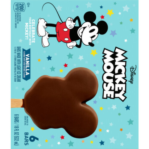 Disney Mickey Mouse Vanilla Bars