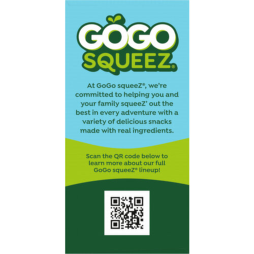 GoGo Squeez Apple Apple Fruitz