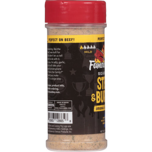 Famous Dave's Seasoning, Steak & Burger, Mild