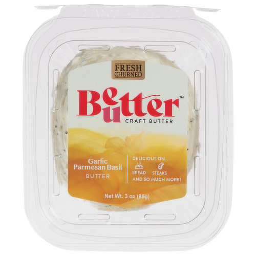 Better Butter Butter, Garlic Parmesan Basil