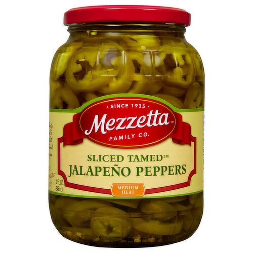 Mezzetta Jalapeno Peppers, Medium Heat
