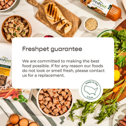 Freshpet Fresh From the Kitchen, Healthy & Natural Dog Food, Chicken Recipe