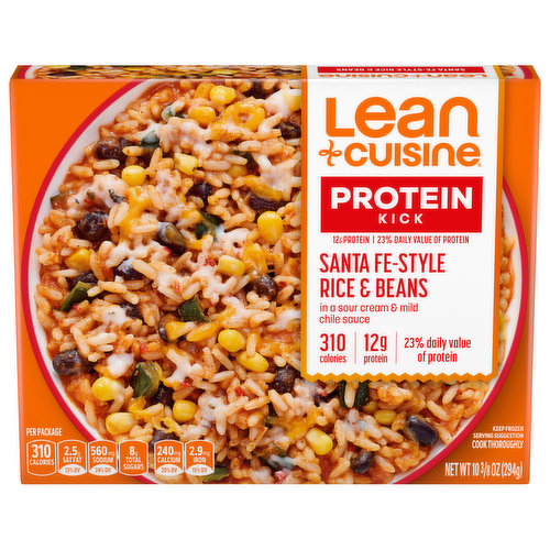 Lean Cuisine Rice & Beans, Protein Kick, Santa Fe-Style