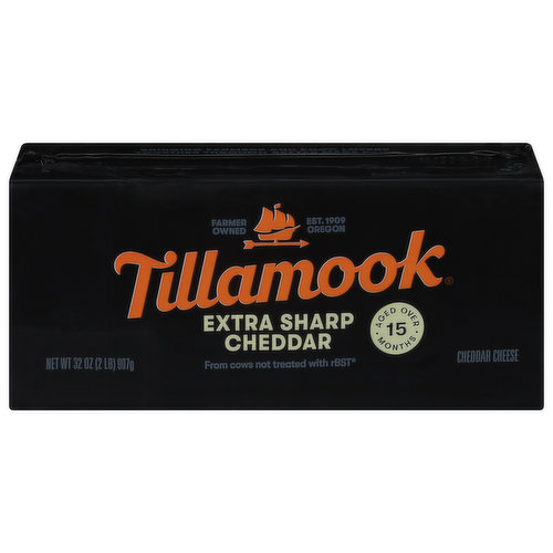 Tillamook Cheese, Extra Sharp Cheddar