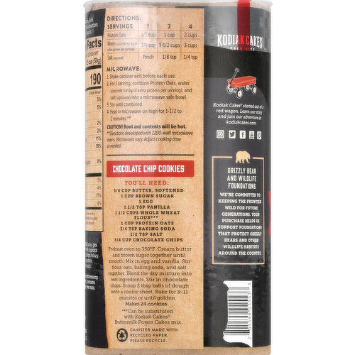 Kodiak Classic Rolled Oats Protein Oats