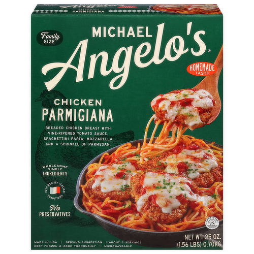 Michael Angelo's Parmigiana, Chicken, Family Size