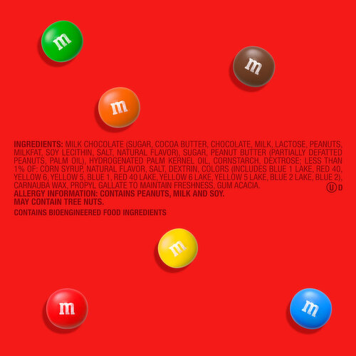 M&M'S M&M'S Peanut Butter Milk Chocolate Candy Bag
