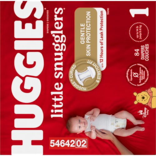 Huggies Diapers, Disney Baby, 1 (Up to 14 lb)