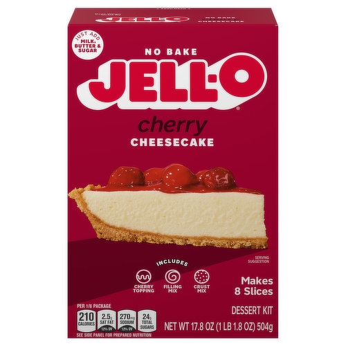 Jell-O Dessert Kit, Cherry Cheesecake