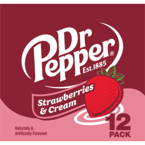 Dr. Pepper Is Making Soda History With New Strawberries & Cream Flavor