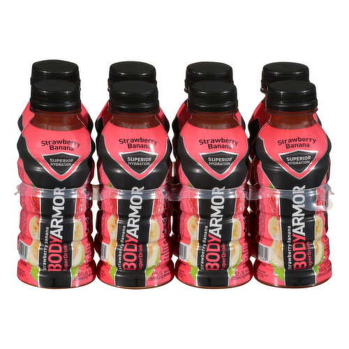BodyArmor Super Drink, Strawberry Banana, 8 Pack