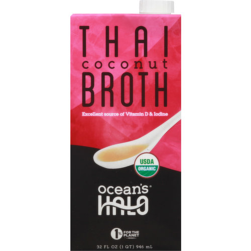 Ocean's Halo Thai Broth, Organic, Coconut