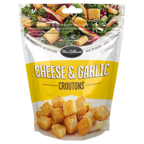 Mrs. Cubbison's Croutons, Cheese & Garlic