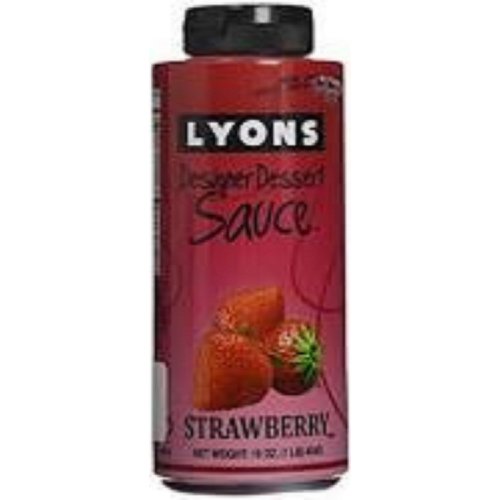 Lyons Designer Dessert Sauce Strawberry
