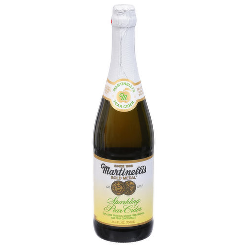 Martinelli's Cider, Pear, Sparkling