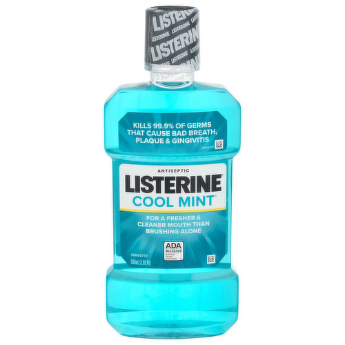 Listerine Mouthwash, Antiseptic, Cool Mint