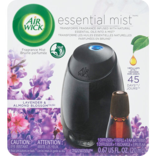 Air Wick Fragrance Mist, Lavender & Almond Blossom