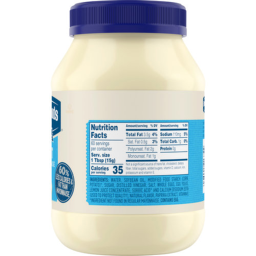 Best Foods Mayonnaise, Light