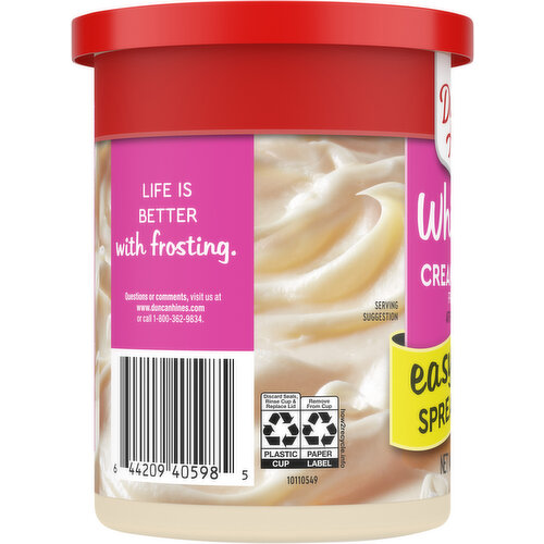 Duncan Hines Whipped Cream Cheese Frosting