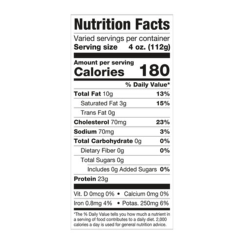 Foster Farms Simply Raised NAE Split Breast