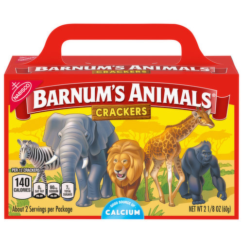 Barnums Crackers, Animals
