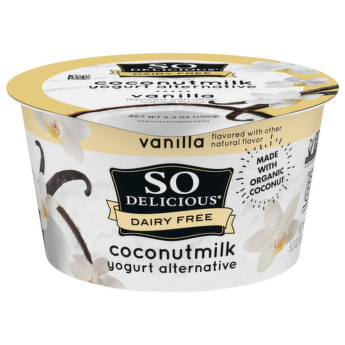 So Delicious Dairy Free Yogurt Alternative, Vanilla, Coconutmilk