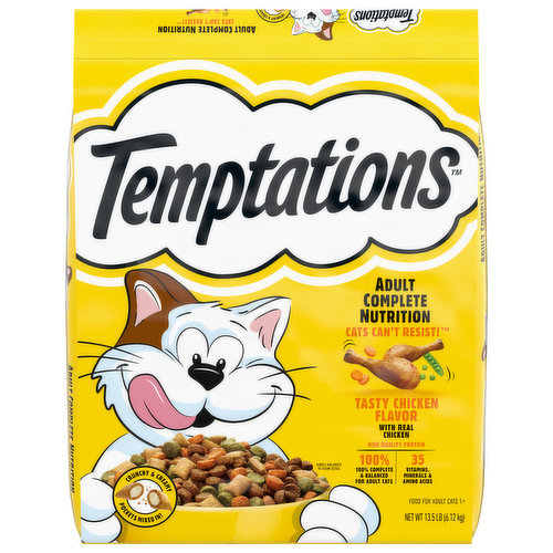 Temptations Food for Cats, Tasty Chicken Flavor