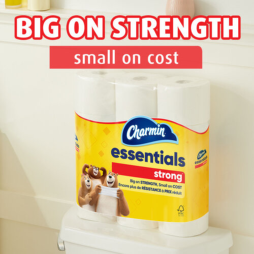 Charmin Essentials Strong Toilet Paper Mega Rolls