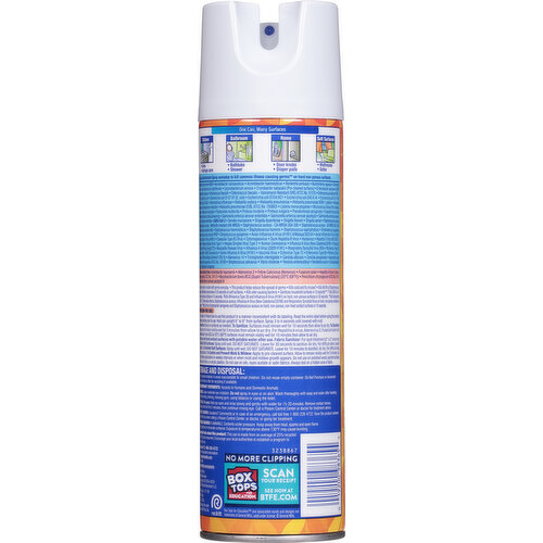 Lysol Disinfectant Spray, Mango & Hibiscus