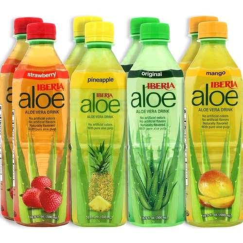 Viloe Aloe Variety Juice Pack, 16.9 oz Bottles