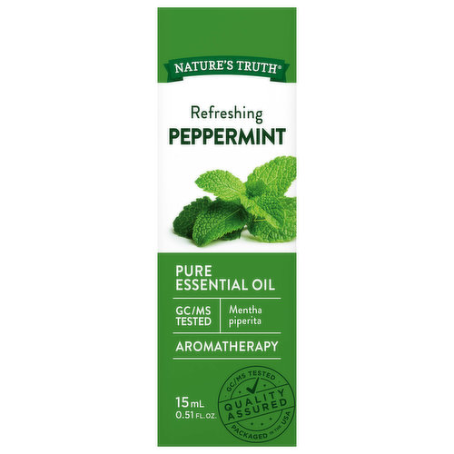 Nature's Truth Essential Oil, Pure, Peppermint, Refreshing