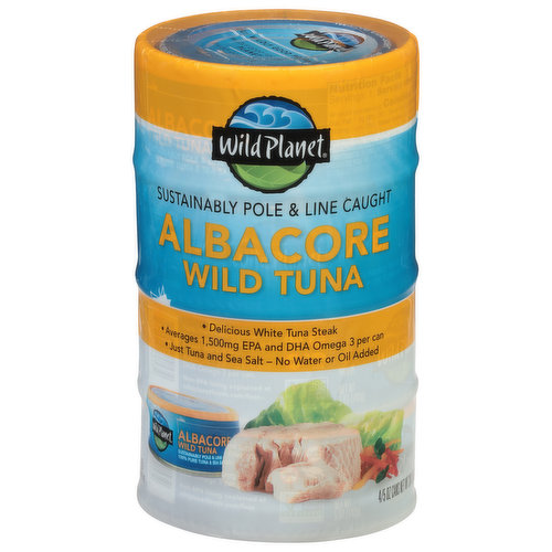 Wild Planet Wild Tuna, Albacore