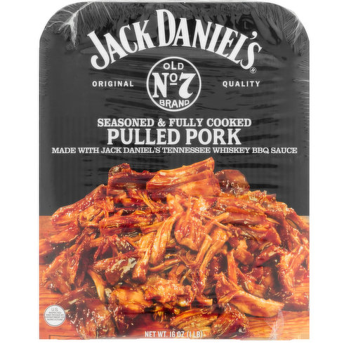 Jack Daniel's Pulled Pork, Seasoned & Fully Cooked
