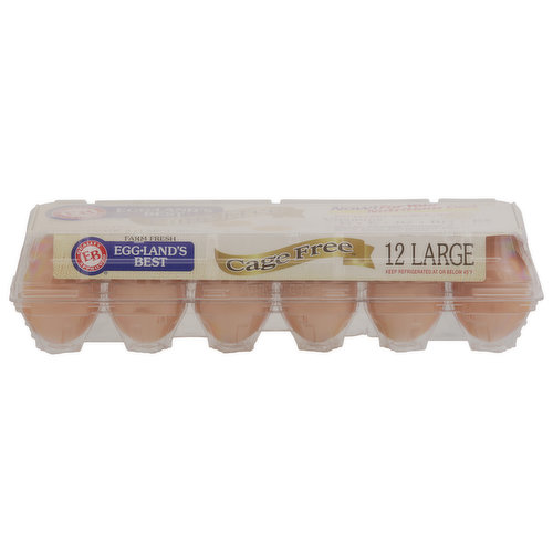 Eggland's Best Eggs, Cage Free, Farm Fresh