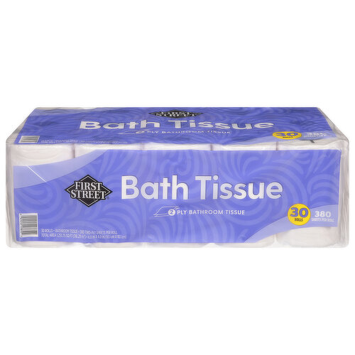 First Street Bath Tissue, 2 Ply