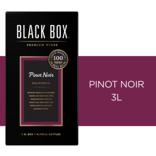 Black Box Pinot Noir Red Wine 3L Box
