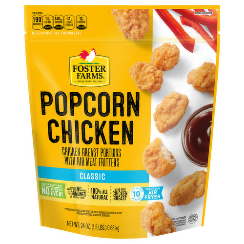 Foster Farms Popcorn Chicken, Classic