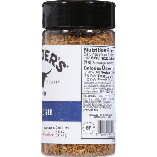 Kinder's Rub, Prime Rib