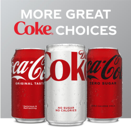 Diet Coke  Diet Soda Soft Drink Fridge Pack