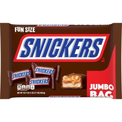 Snickers SNICKERS Fun Size Chocolate Candy Bars Bulk Bag