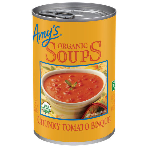 Amy's Soups, Organic, Chunky Tomato Bisque