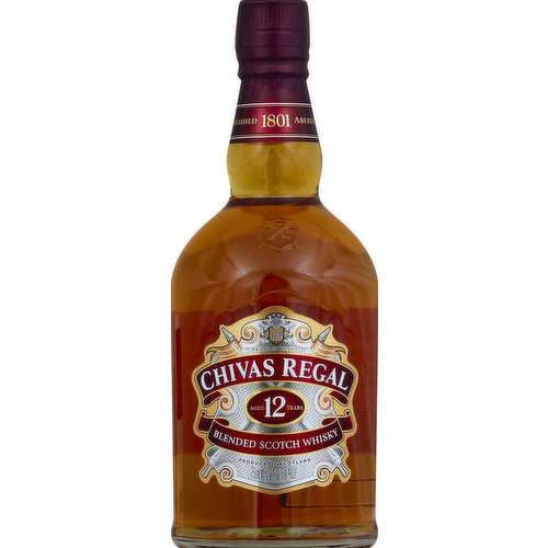 Chivas Regal Scotch Whiskey, Blended