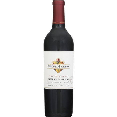 Kendall-Jackson Cabernet Sauvignon, Sonoma County, 2017