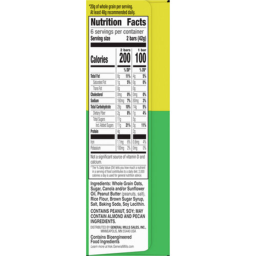 Nature Valley Peanut Butter Granola Bars